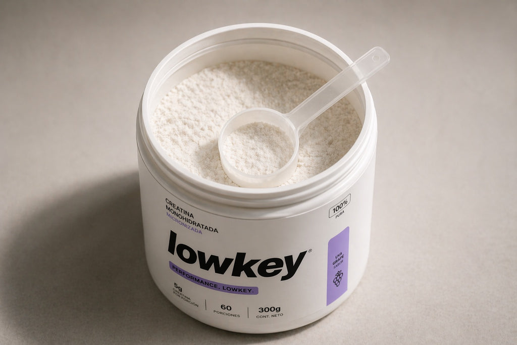 LOWKEY Creatina Monohidratada 100% Pura