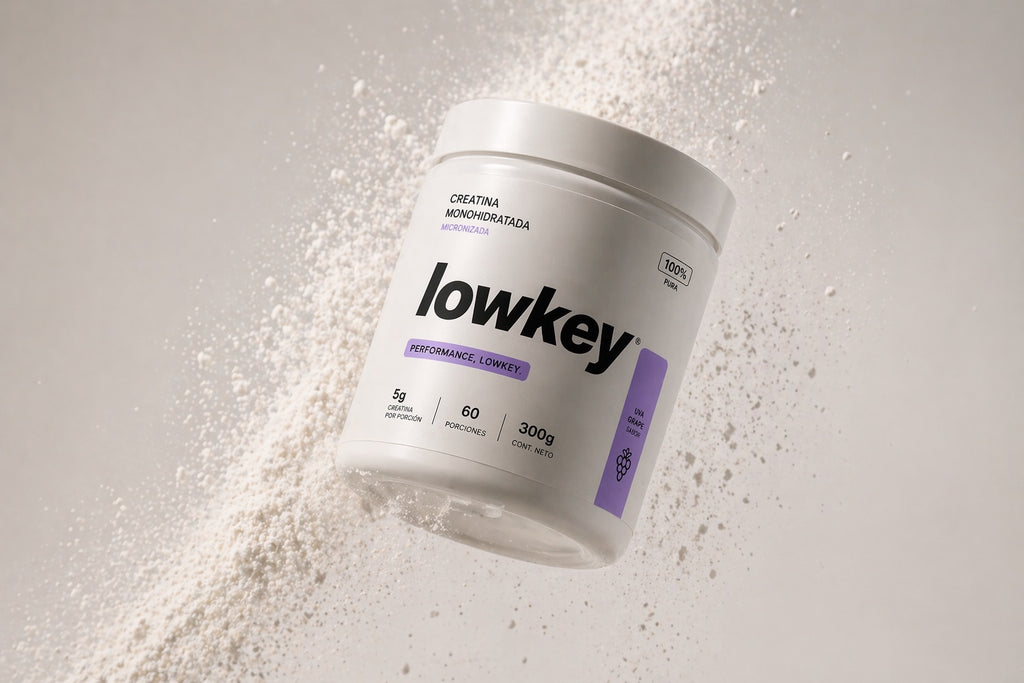 LOWKEY Creatina Monohidratada 100% Pura