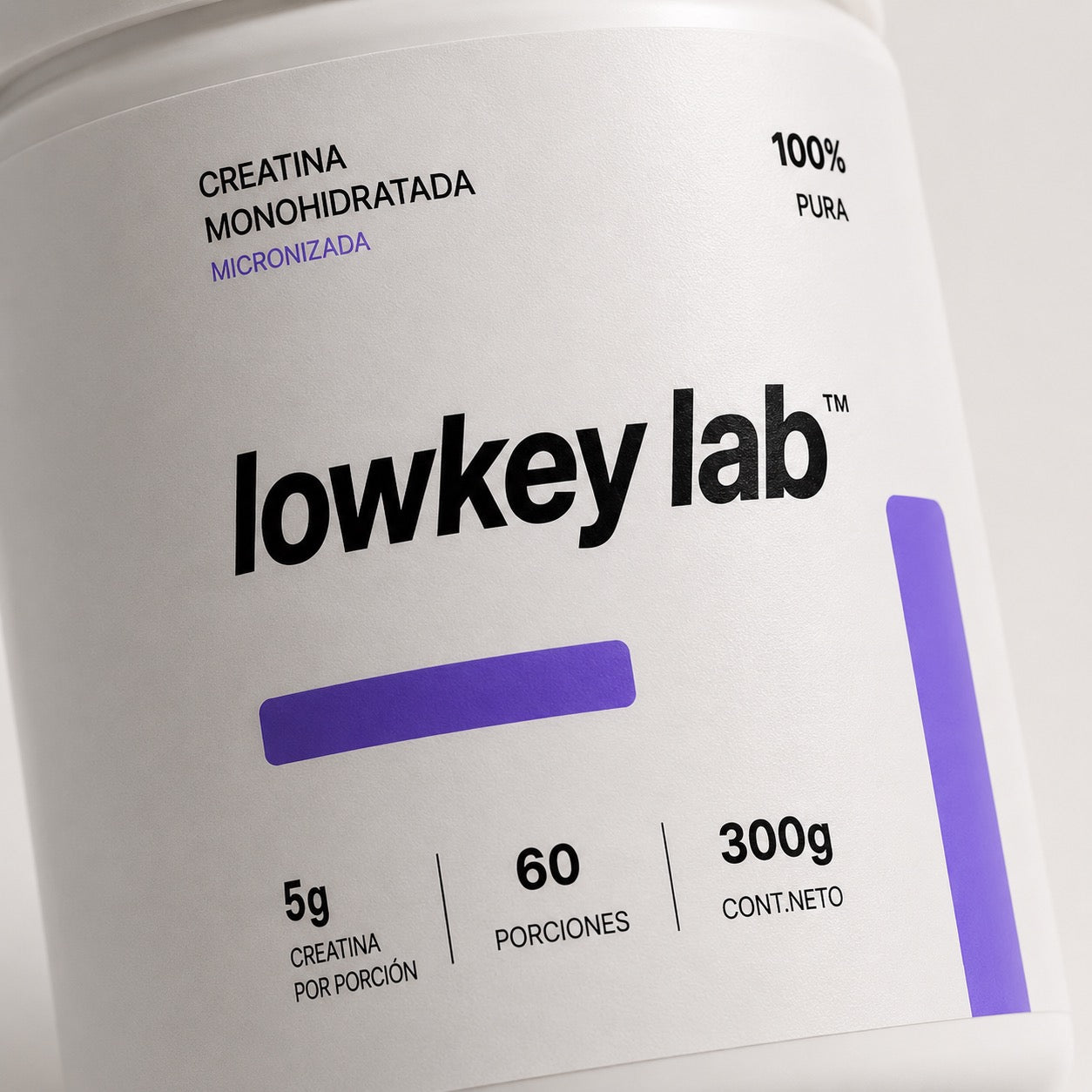LOWKEY LAB™ Creatina Monohidratada Premium